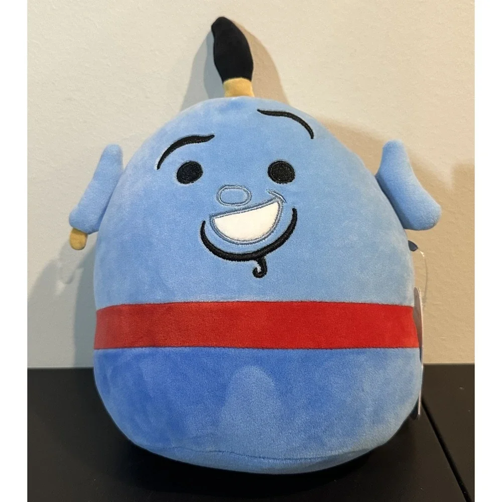 Disney Squishmallows Genie Aladdin Blue Plush Jazwares Kelly Toys 8 Inch NWT